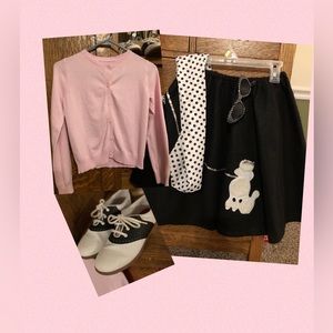 50’s “ Homemade” Poodle Skirt Costume